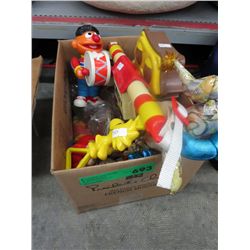 Vintage children's toys & Barbie dolls/clothes etc