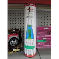Classic lava lamp
