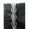 Image 1 : Double Infinity style bracelet set w/ 25 diamonds