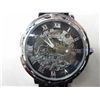 Image 1 : Men's mechanical Breitling style skeleton watch