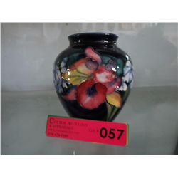 1940's Moorcroft Orchid pattern vase