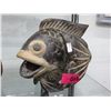 Image 1 : Glazed clay fish statue