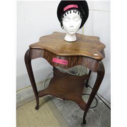 Vintage wood occasional table