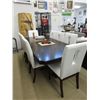 Image 1 : NEW - Dining table w/ leather chairs