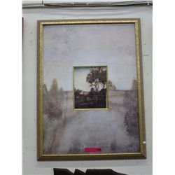 Framed print in print