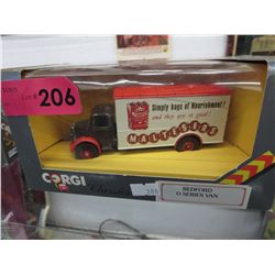Die-cast Corgi  Bedford O Series Van 1986