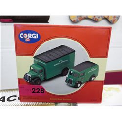 Corgi die-cast Ltd Edition BRS Parcels Vans