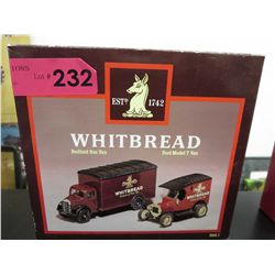 Corgi die-cast Whitbread Brewers vans