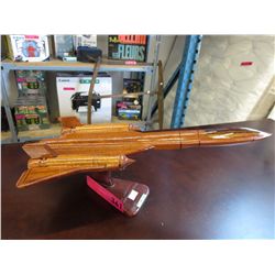 Wood plane model - SR71