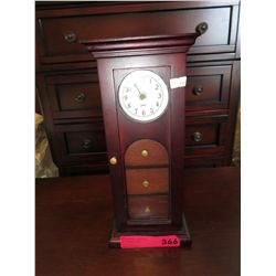 Clock jewelry box