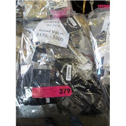 New fashion jewelry, wrapped for retail - 90 pcs