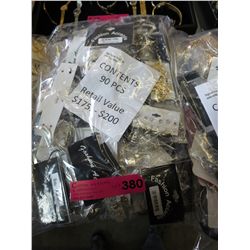 New fashion jewelry, wrapped for retail - 90 pcs