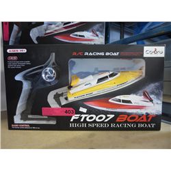 R/C Racing Boat