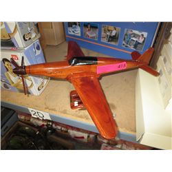 Wood airplane model - Hurricane
