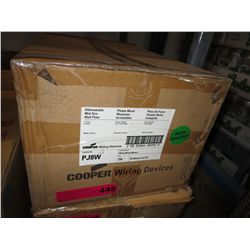 NEW Case of mid size electrical wall plates