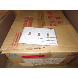 NEW Case of electrical outlet wall plates