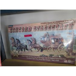 Lindberg Concord Stagecoach model kit