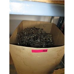 Box of restaurant condiment racks