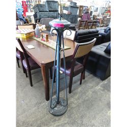 Metal floor lamp