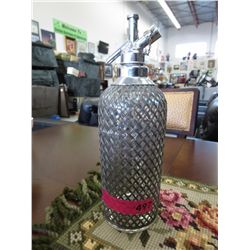 Vintage British soda siphon