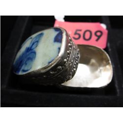 Chinese silver box