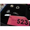 Image 1 : 4 Silver rings stamped ".925"