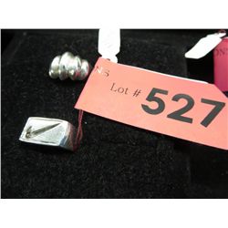 2 x .925 silver rings