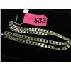 Image 1 : 14KT gold plated chain 23" long