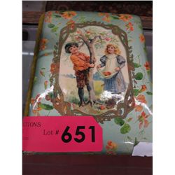 Vintage diary - gift inscription 1912
