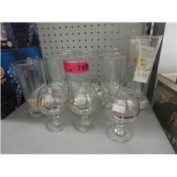 12 pcs of Olympic logo drinking glasses