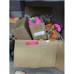 Large box of toys, cards, etc - Hallmark