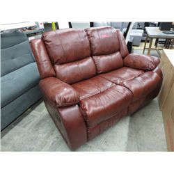 Double reclining loveseat