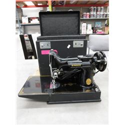 Vintage Singer featherweight sewing machine