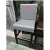 Image 1 : NEW grey leather dining chair