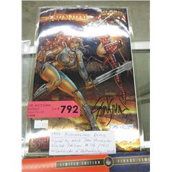 1995 Avengelyne comic - Signed by Artist #118/750