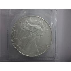 2010 Mint uncirculated .999 1 oz. silver coin