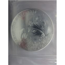 .999 Silver 2015 Year of the Sheep coin
