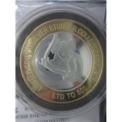Silver & gold finish Koala round - only #25 of 500