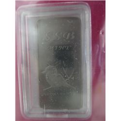 .999 Titanium bullion certified bar