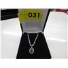 Image 2 : Sapphire & diamond necklace