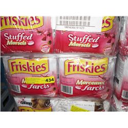 6 x 1.5kg Bags of Friskies Stuffed Morsels cat foo