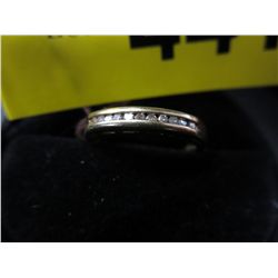 10KT Yellow Gold & Diamond band style ring