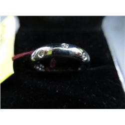 Tiffany & Co.- Platinum & Diamond Etoilé band ring