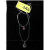 Image 2 : 2 Sterling silver chains with pendants