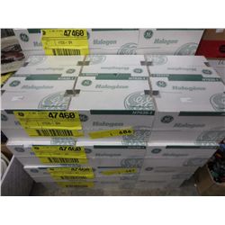 2 Cases of GE halogen bulbs - H7935-1