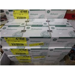 2 Cases of GE halogen bulbs - H7935-1