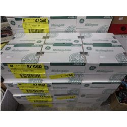 2 Cases of GE halogen bulbs - H7935-1