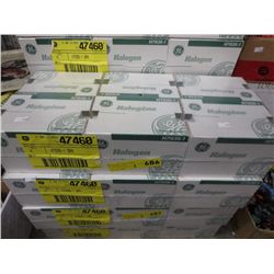 2 Cases of GE halogen bulbs - H7935-1