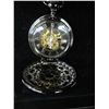 Image 3 : Spider web mechanical skeleton pocket watch