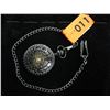 Image 4 : Spider web mechanical skeleton pocket watch